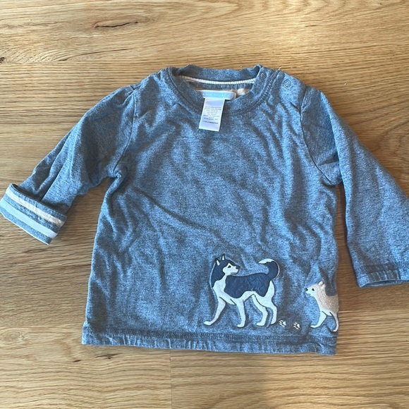 Janie and Jack reversible tee. 3-6 mths - Picture 1 of 1